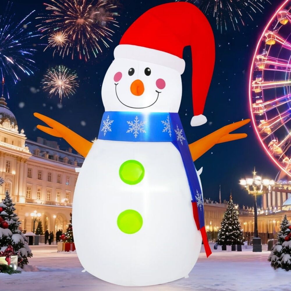 4ft Inflatable Christmas Snowman NEW